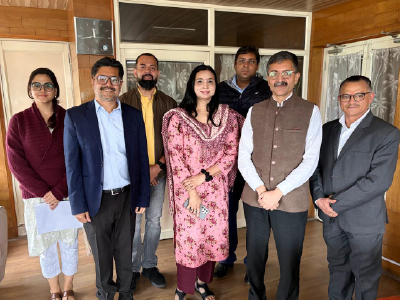 Meeting with Mr. Pradeep Thakur , IAS Mission Director (NHM)